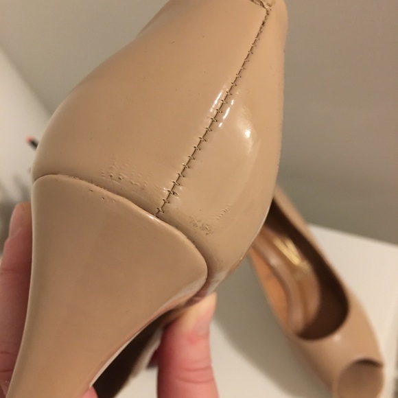 Vizzano Nude Peep Toe - Picture 5 of 7